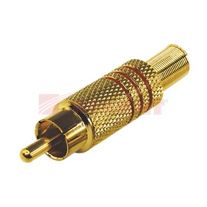 Разъем RCA (Папа) Rexant 14-0411 Штекер RCA металл, под винт (1 штука)
