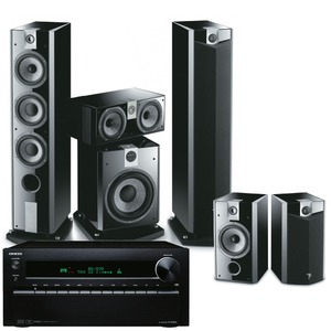 Домашний кинотеатр Onkyo TX-NR5010 + Focal Chorus 826 V + Chorus 806 V + Chorus CC 800 V + Chorus SW 800 V