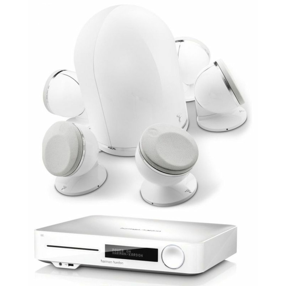 Домашний кинотеатр Harman Kardon BDS 575W + Focal Dome 5.1 White