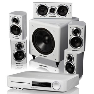 Домашний кинотеатр Harman Kardon BDS 575W + Wharfedale Moviestar DX1 White
