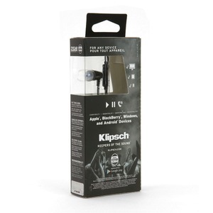 Наушники внутриканальные классические Klipsch Image S3m Black