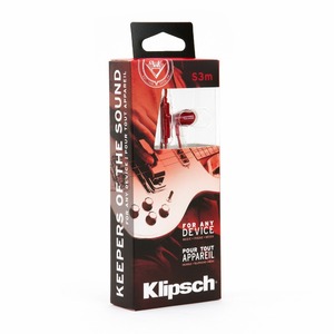 Наушники внутриканальные классические Klipsch Image S3m Red