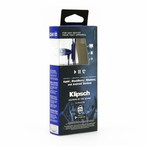 Наушники внутриканальные классические Klipsch Image S3m Blue