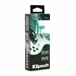 Наушники внутриканальные классические Klipsch Image S3m Jade