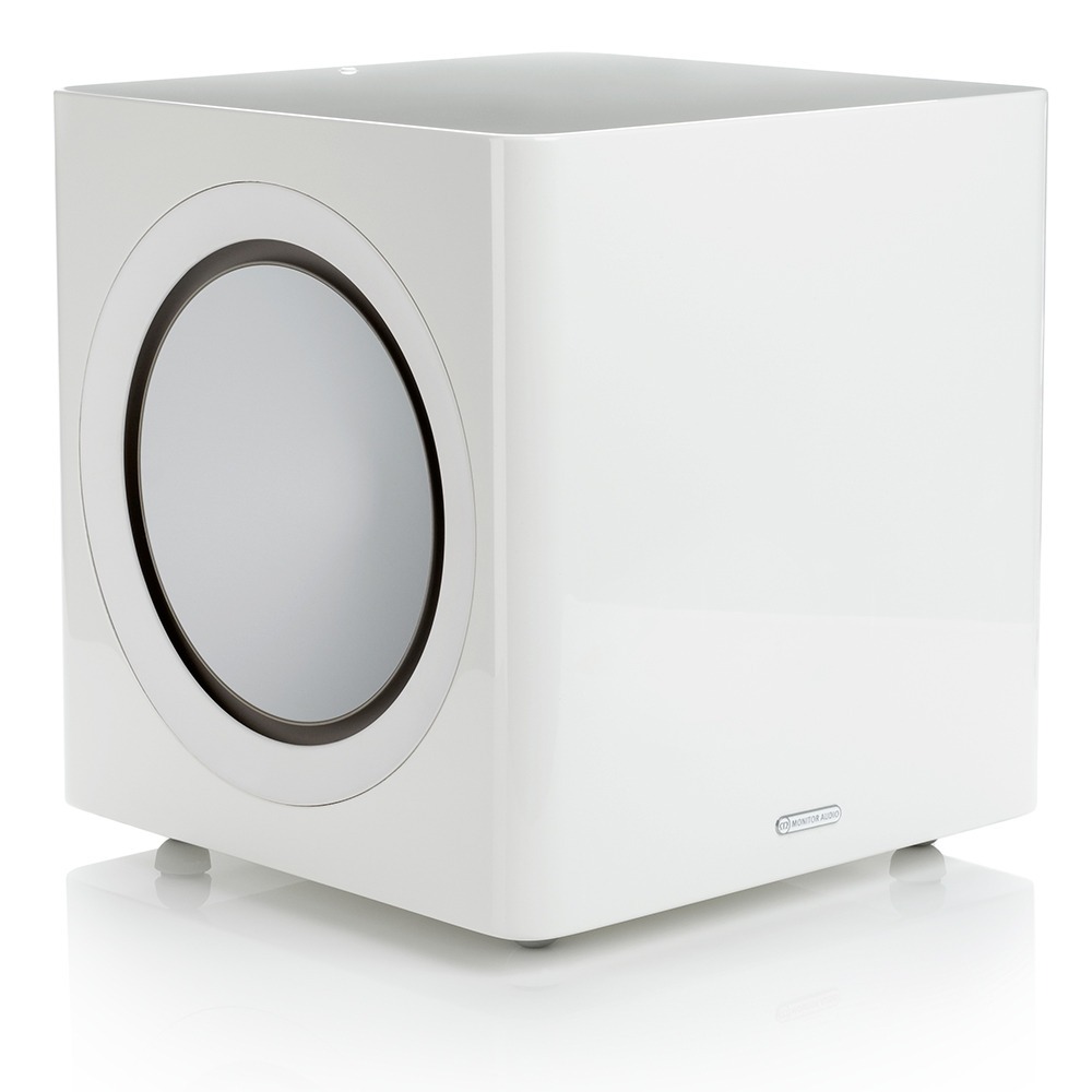 Фазоинверторный сабвуфер Monitor Audio Radius 390 High Gloss White