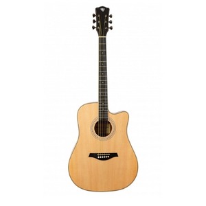 Акустическая гитара Rockdale Aurora D7 C NAT Satin