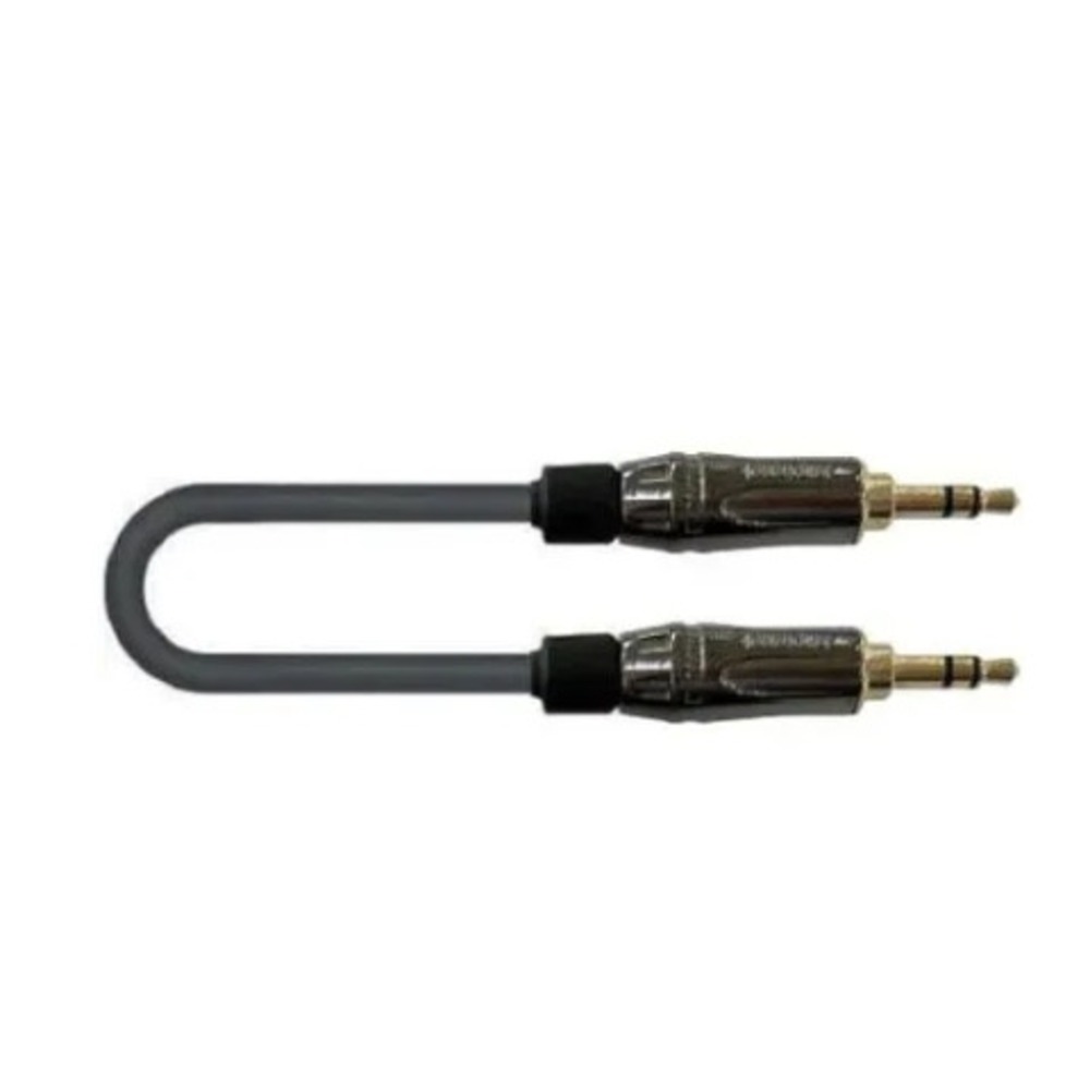 Кабель аудио 1xJack - 1xJack Leem AMS-3 0.9m