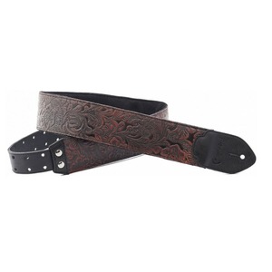 Ремень для гитары RightOn Straps 8401050090706 Leathercraft Blackguard Black