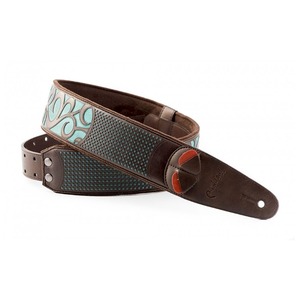 Ремень для гитары RightOn Straps 8401070430087 Mojo Nashville Teal