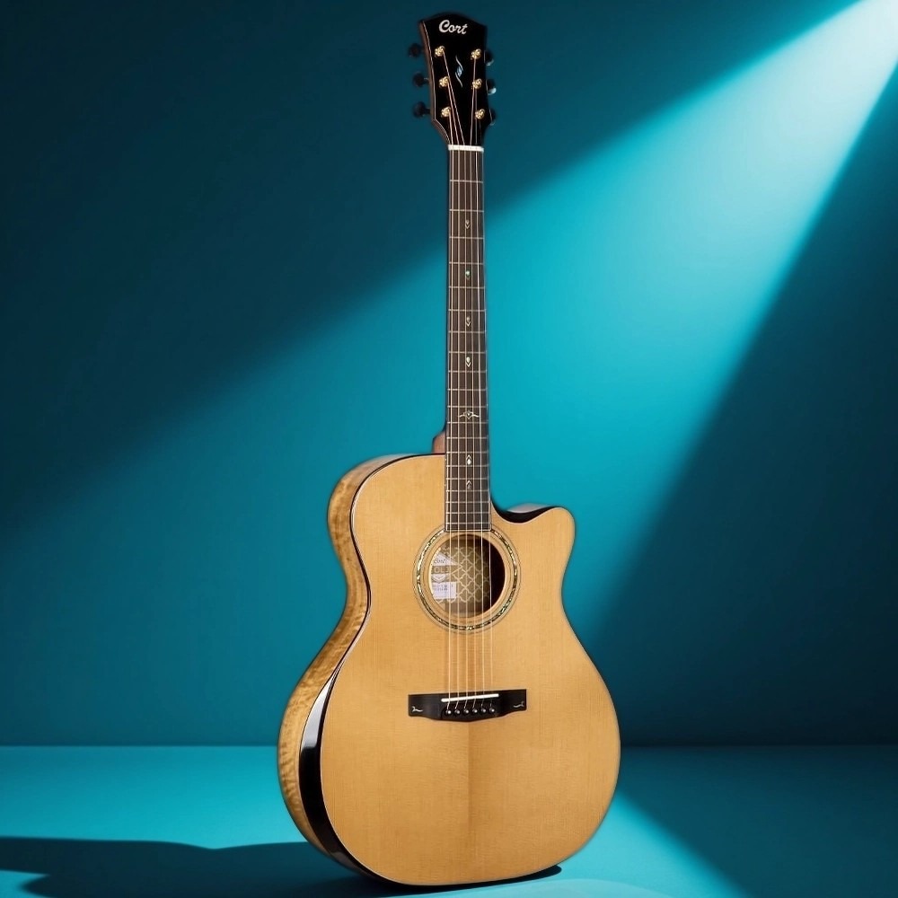 Электроакустическая гитара Cort Gold-Edge-WCASE-NAT