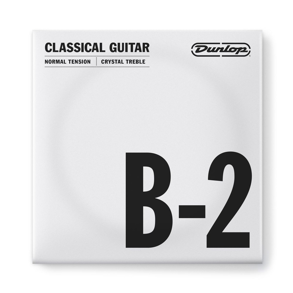 Струны для классической гитары DUNLOP DCY02BNS Nylon Crystal Treble B-2