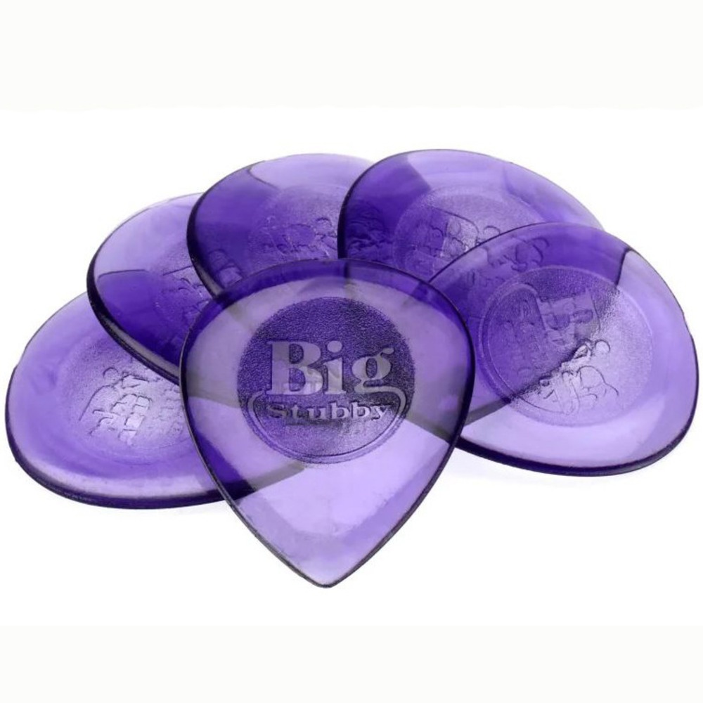 Набор медиаторов 6шт. Dunlop 475P200 Big Stubby 6Pack