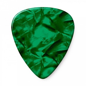 Медиатор DUNLOP 483P12XH Celluloid Green Pearloid Extra Heavy 12Pack