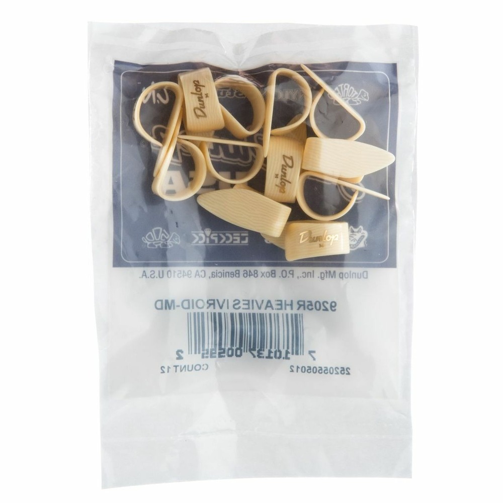 Медиатор DUNLOP 9205R Heavies Ivoroid 12Pack