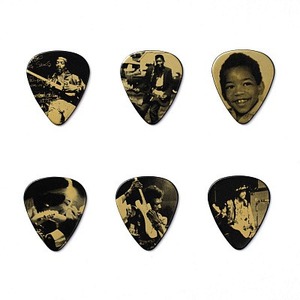 Медиатор DUNLOP JHPT10H Jimi Hendrix West Coast Boy Pick Tin