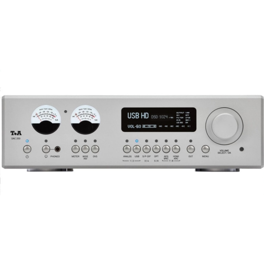 ЦАП транзисторный T+A DAC 200 + HDMIModule Alu silver anodized silver