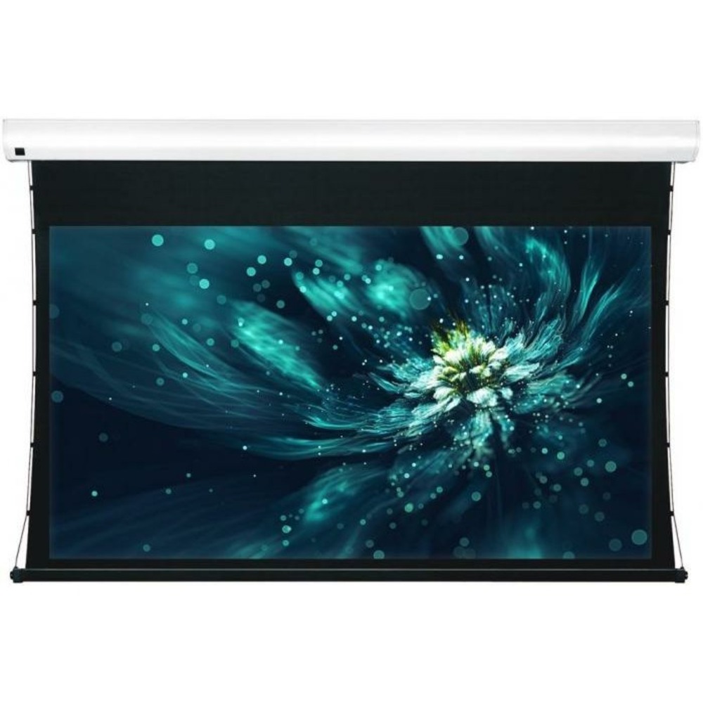 Экран для дома, настенно потолочный с электроприводом ViewScreen Premium 16:9 92 203х114  White Casing