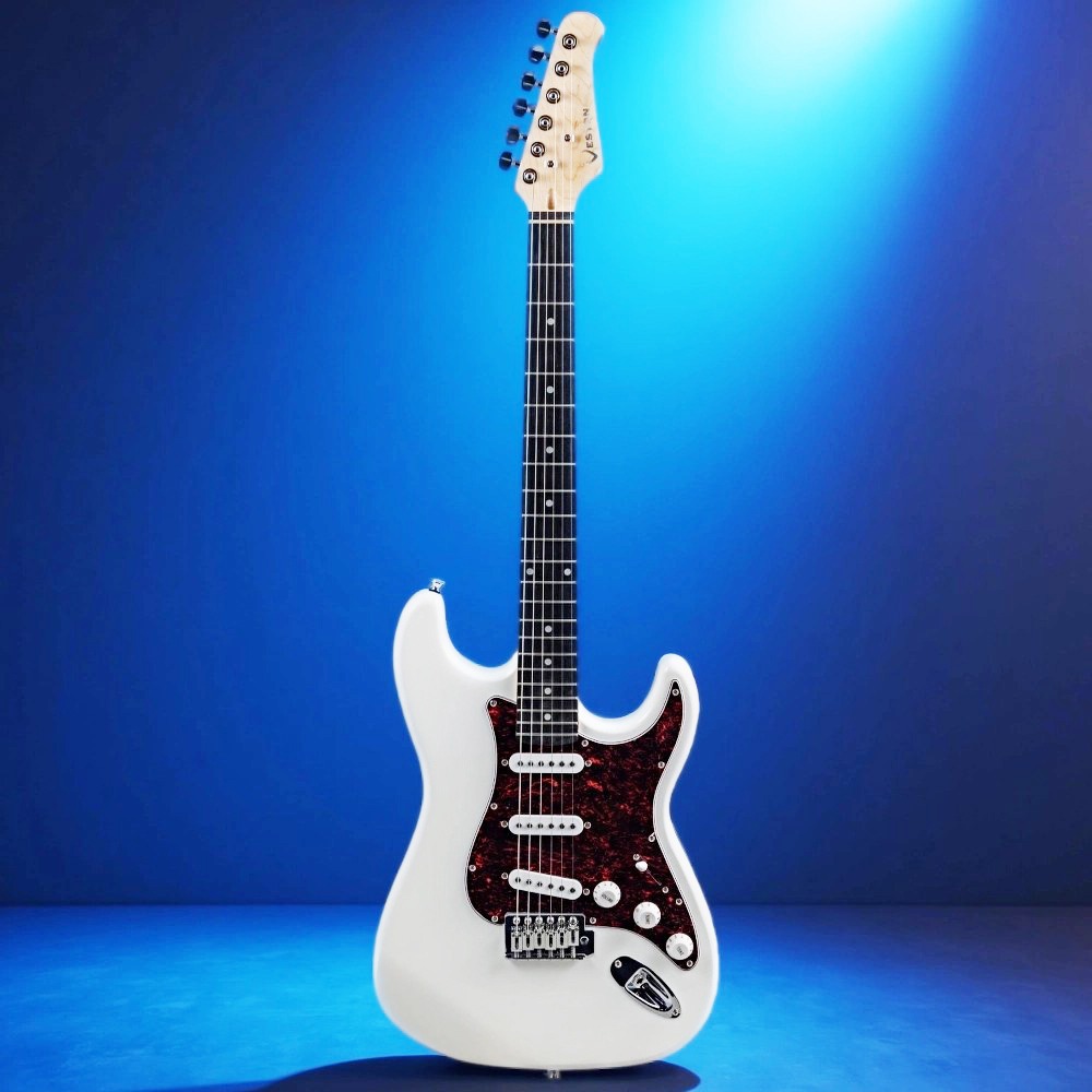 Электрогитара шестиструнная VESTON ST-SSS WH