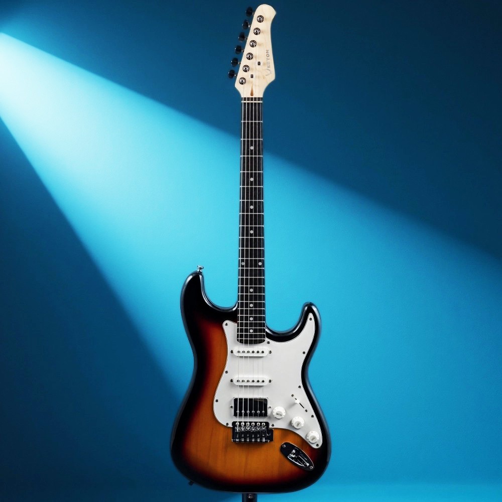 Электрогитара шестиструнная VESTON ST-HSS SB