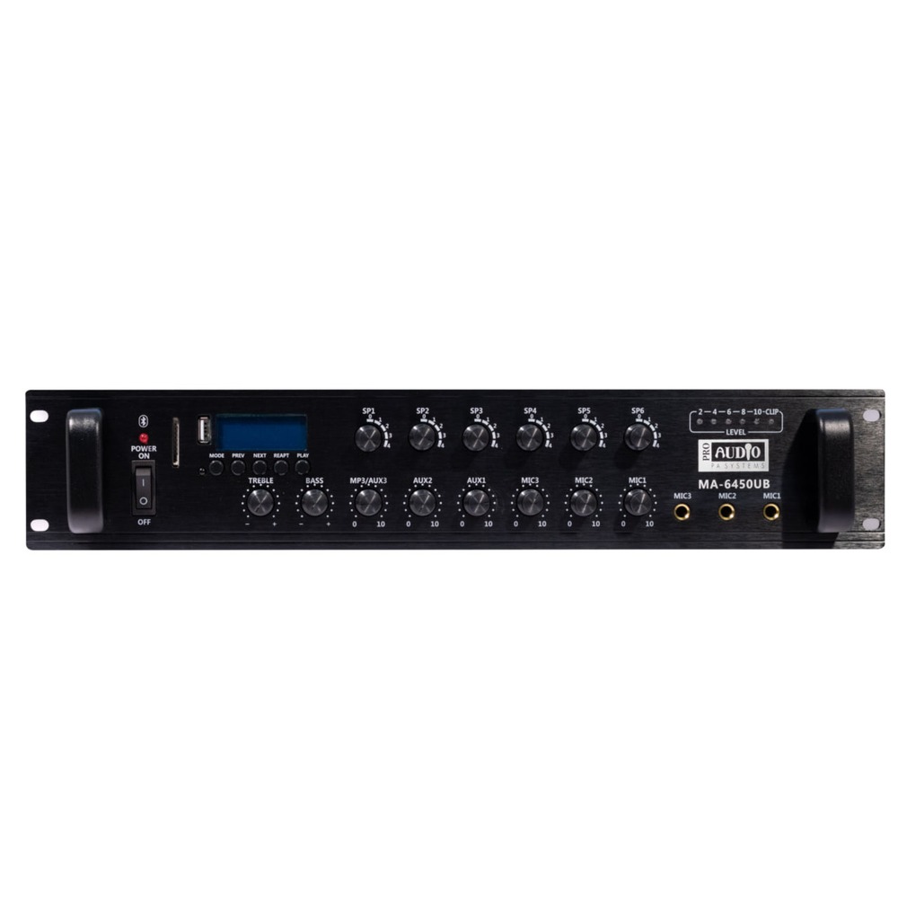 Микшер-усилитель универсальный ProAudio MA-6450UB