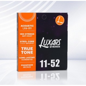 Струны для акустической гитары Luxars LX6-011