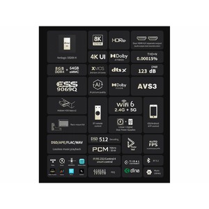 Медиаплеер с HDD Zidoo UHD8000
