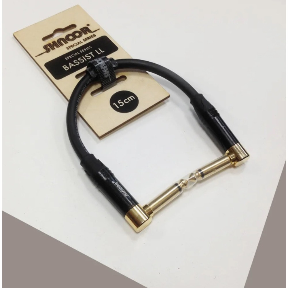 Кабель аудио 1xJack - 1xJack Shnoor Bassist-LL 0.6m
