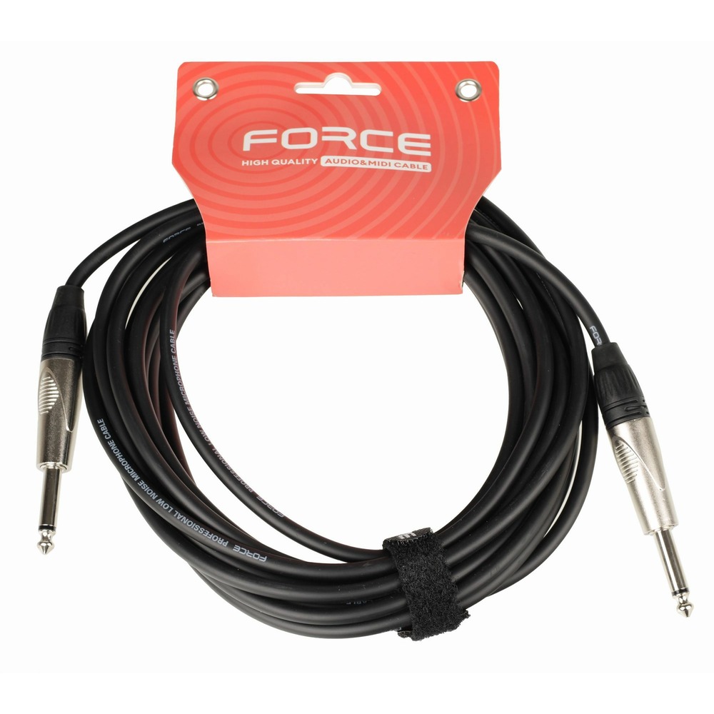 Кабель аудио 1xJack - 1xJack FORCE FGC-09/9 9.0m