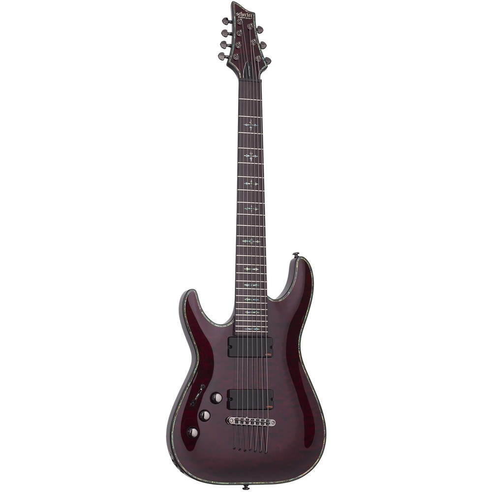 Гитара леворукая SCHECTER Hellraiser C-7 L/H BCH