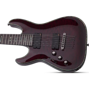 Гитара леворукая SCHECTER Hellraiser C-7 LH BCH