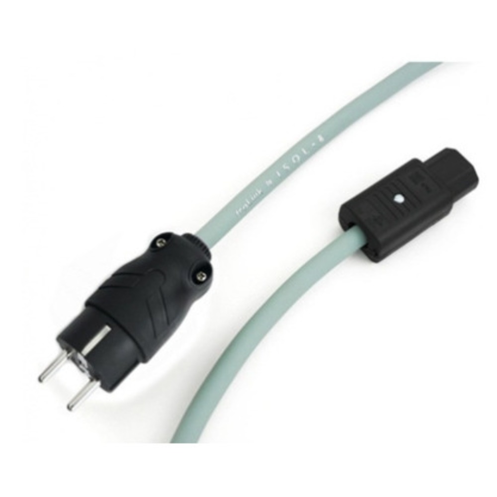 Кабель силовой Schuko - powerCON Isol-8 Isolink Wave schuko Neutrik20 1.5 м