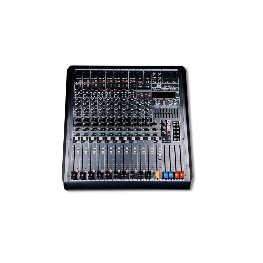 Аналоговый микшер SVS Audiotechnik AM-12 PRO