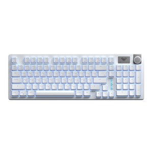 Клавиатура игровая AULA S98 White 3in1 (BT, 2.4 GHz, Wired)
