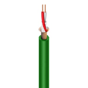 Кабель микрофонный на катушках Roxtone MC002/100 Green 100.0m