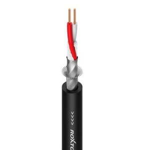 Кабель микрофонный на катушках Roxtone MC022/100 Black 100.0m