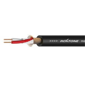 Кабель микрофонный на катушках Roxtone MC006/100 Black 100.0m