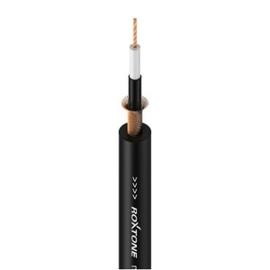 Кабель микрофонный на катушках Roxtone GC080/100 Black 100.0m