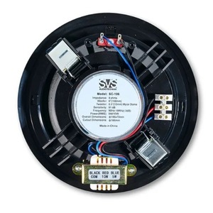 Встраиваемая акустика трансформаторная SVS Audiotechnik SC-106 Black