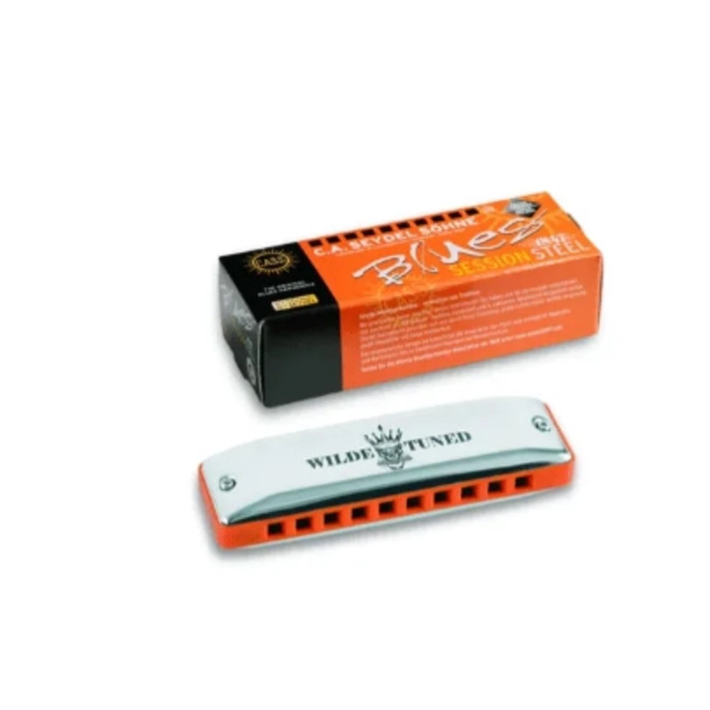 Губная гармошка Seydel Sohne 10320LF Session steel Wilde Tuning Low F
