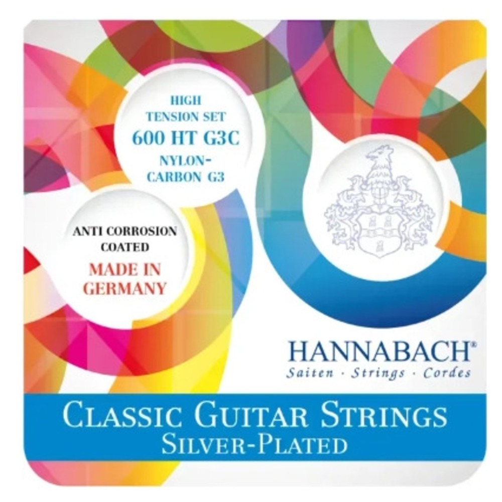 Струны для классической гитары Hannabach 600HT-G3C Silver-Plated