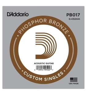 Струны для акустической гитары DAddario PB017 Phosphor Bronze