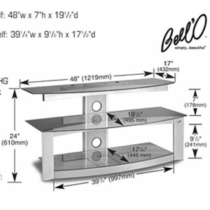 Тумба для ТВ BellO PVS-4207T