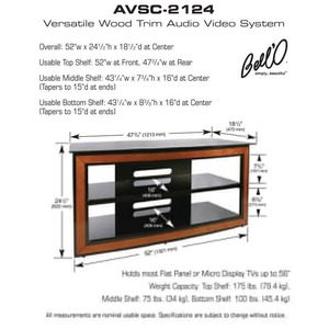 Тумба для ТВ BellO AVSC-2124