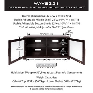 Тумба для ТВ BellO WAVS-321