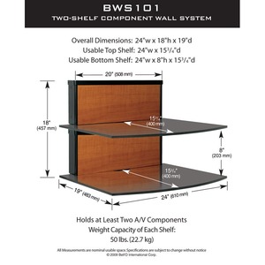 Кронштейн фиксированный BellO BWS-101