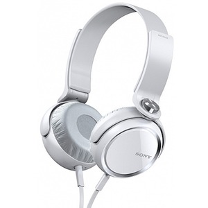 Наушники накладные классические Sony MDR-XB400 White