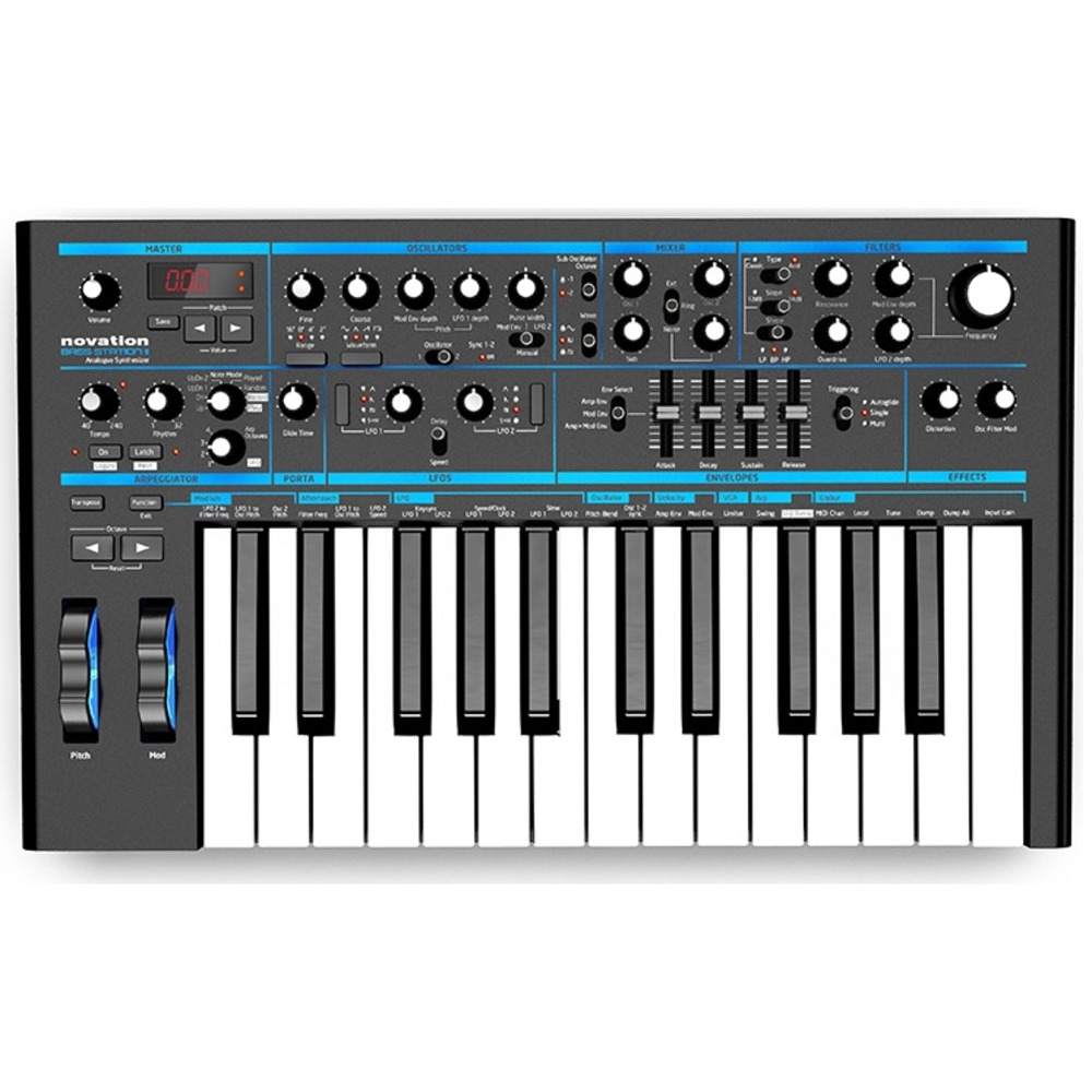 Аналоговый синтезатор Novation Bass Station II