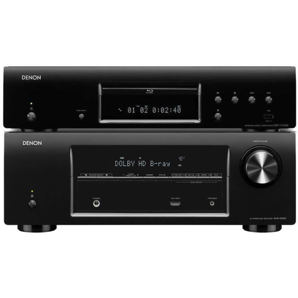 AV ресивер Denon AVR-X500 + DBT-1713