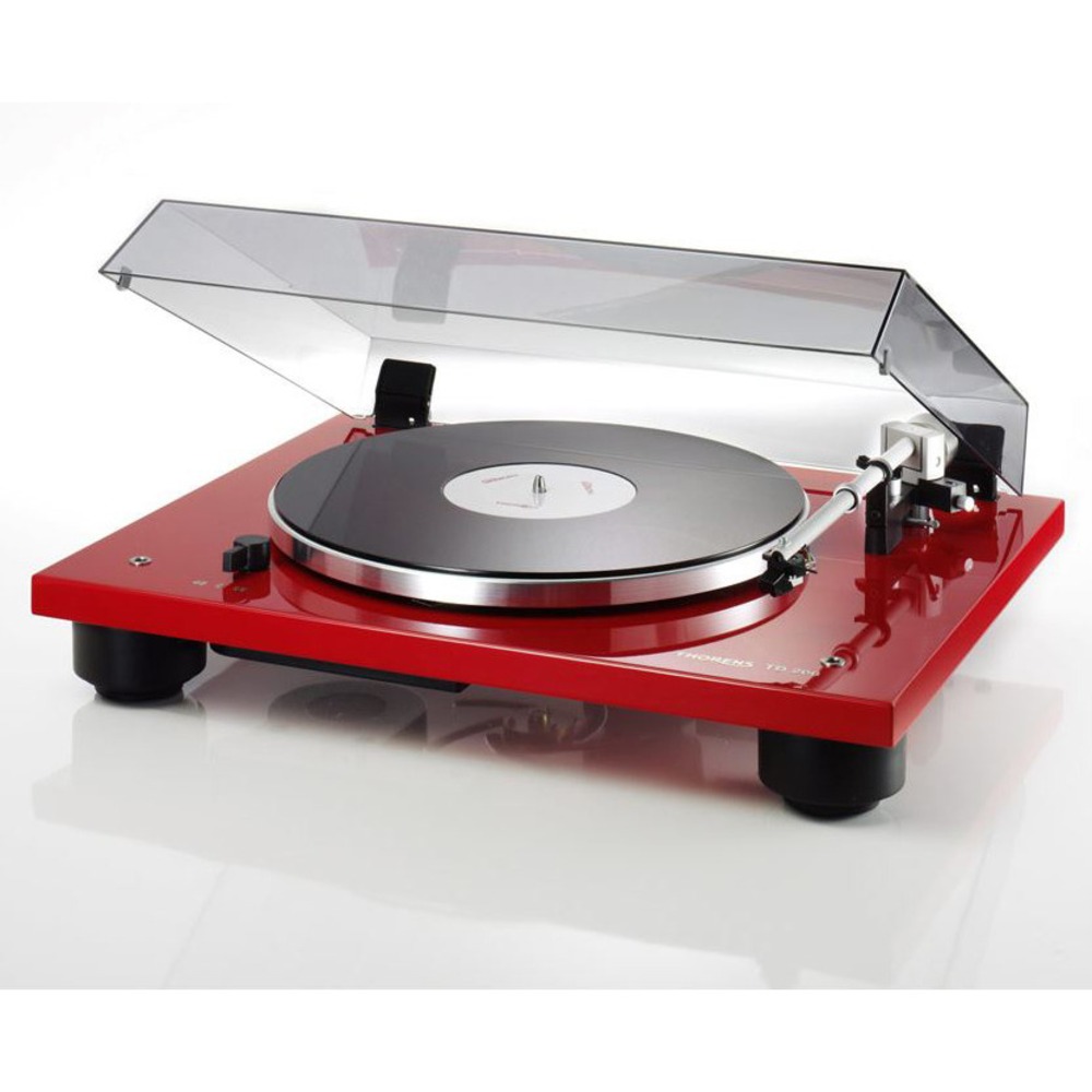 Проигрыватель винила Thorens TD 206 High Gloss Red