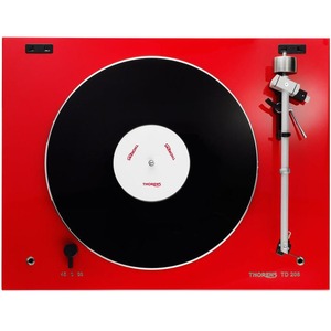 Проигрыватель винила Thorens TD 206 High Gloss Red